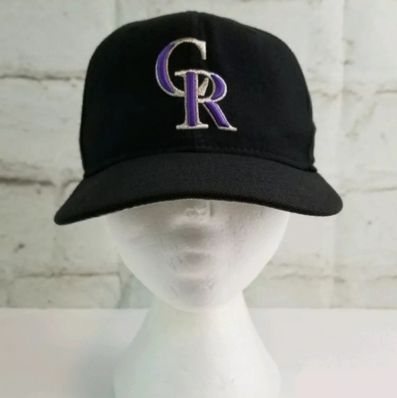 MLB Colorado Rockies New Era 59Fifty Ball Cap Sz 7 - Picture 2 of 8